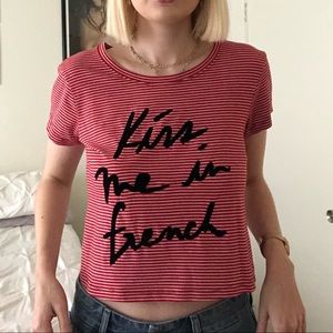 Kiss Me I’m French Tee